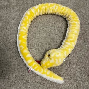 Stuffed animal snake